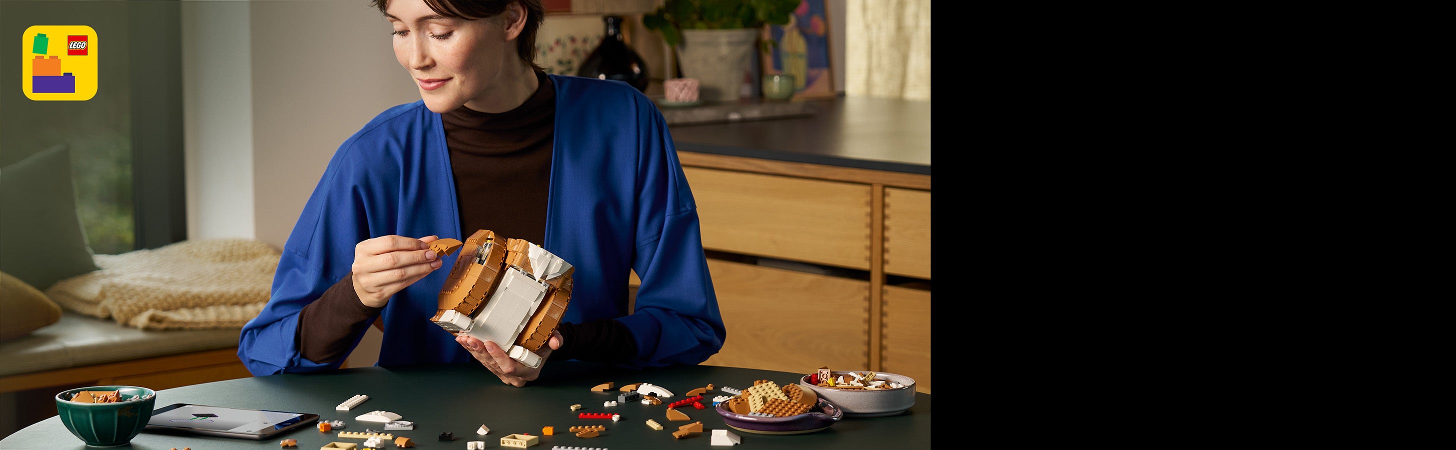 LEGO® Ideas Oransje katt, byggbar dyrefigur 21376