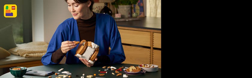LEGO® Ideas Oransje katt, byggbar dyrefigur 21376