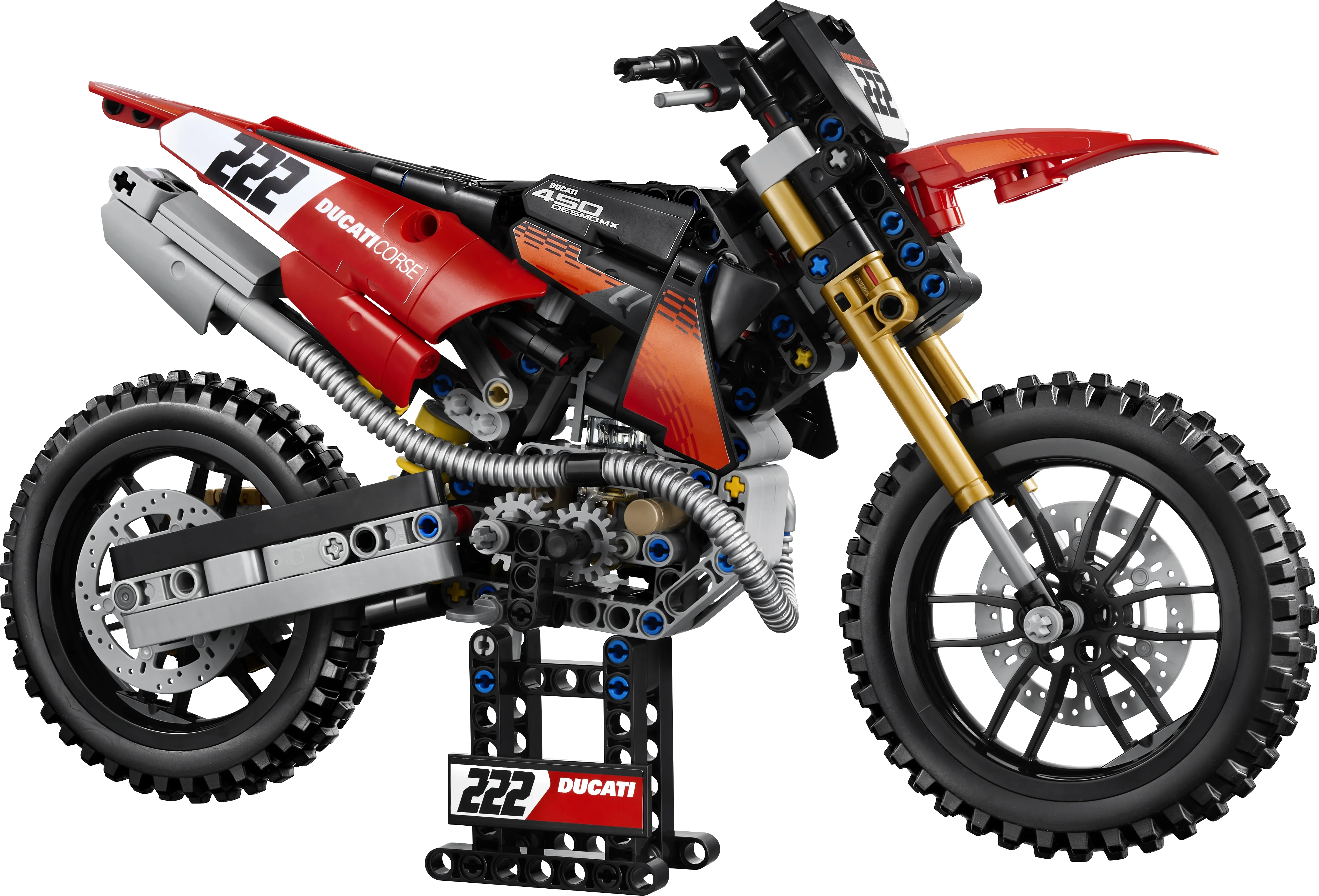 LEGO® Ducati Desmo450 MX Factory Motorsykkel 42238