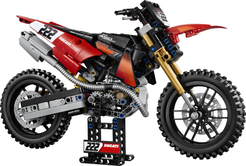 LEGO® Ducati Desmo450 MX Factory Motorsykkel 42238