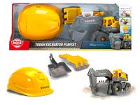 Dickie Toys Volvo Tough Gravemaskin Playset