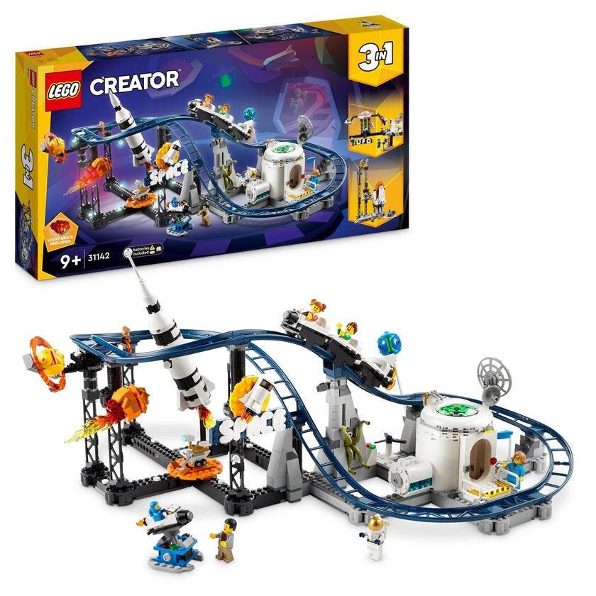 LEGO Creator 31142, Berg-og-dal-bane med romtema