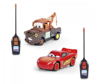 RC Cars LMQ og Mater 1:32, Radiostyrte Twin Pack