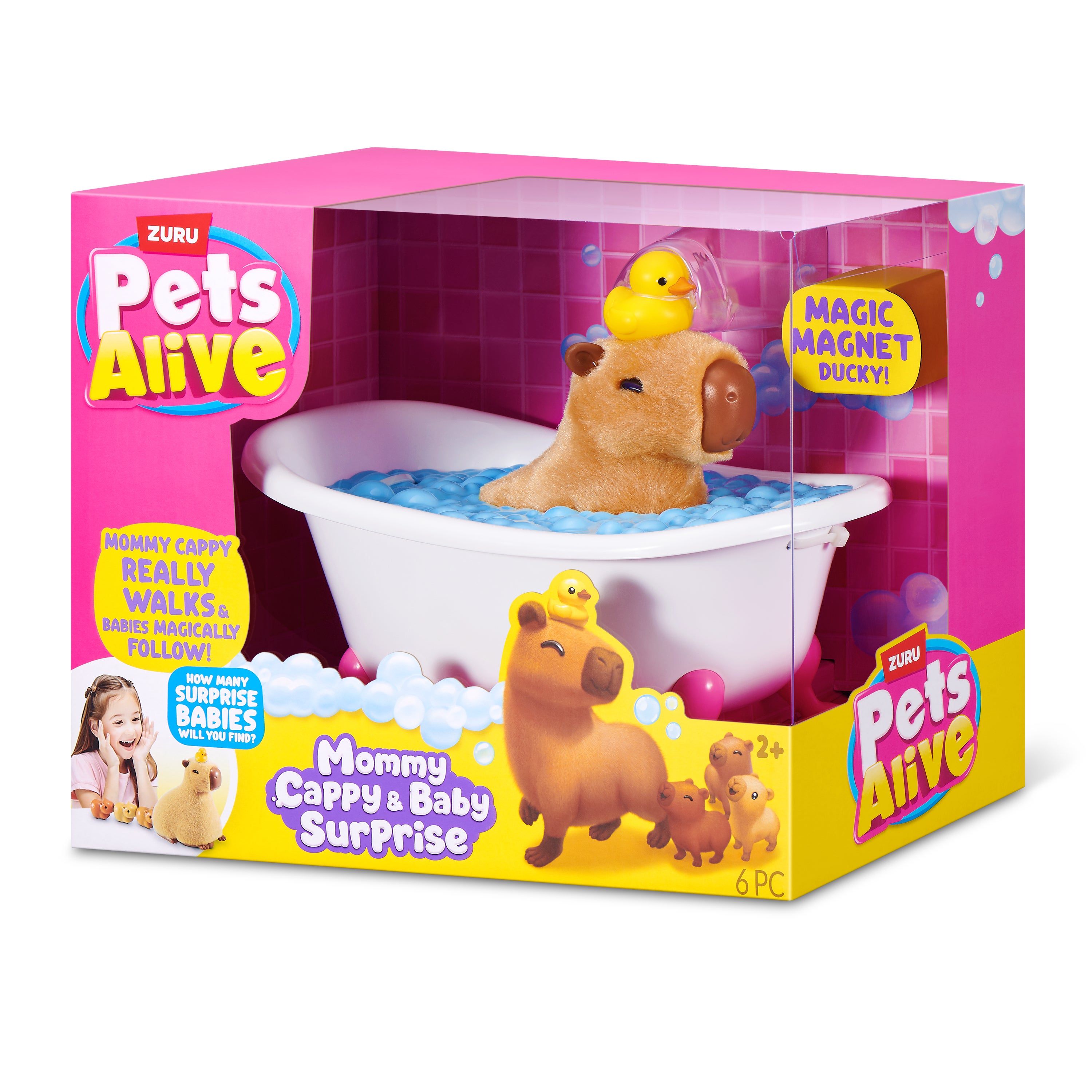 Pets Alive Mommy Cappy & Baby Surprise Kosedyr