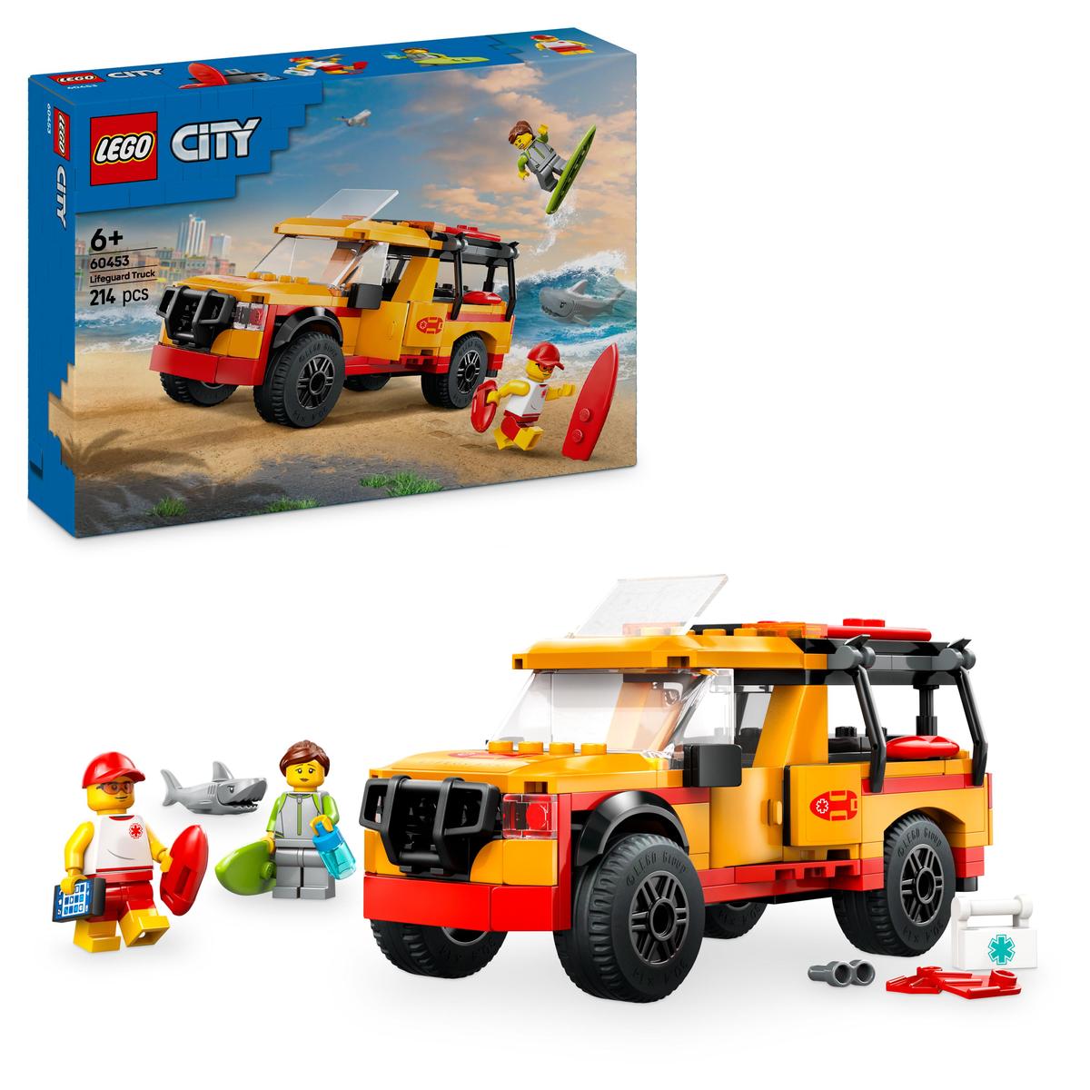 LEGO City Great Vehicles 60453, Strandredning med livredderbil
