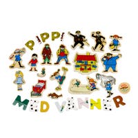 Pippi Magnetbokstaver+Figurer