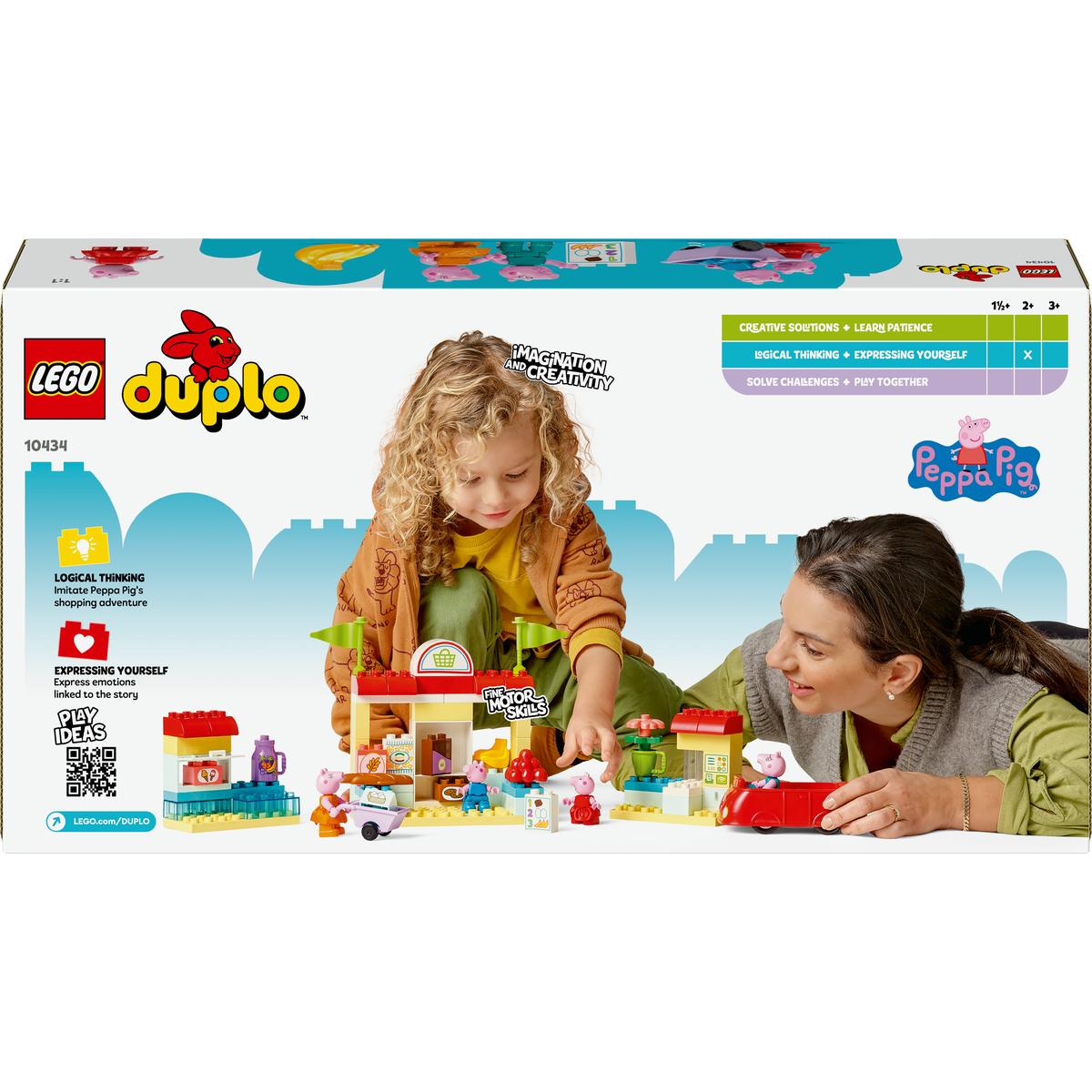 LEGO DUPLO 10434, Grev Grå – Stormarked