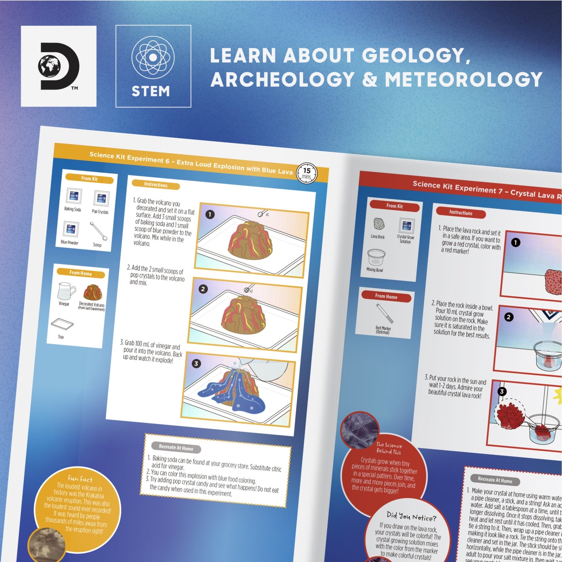 Discovery - Toy Science Kit Earth Science (Mass)