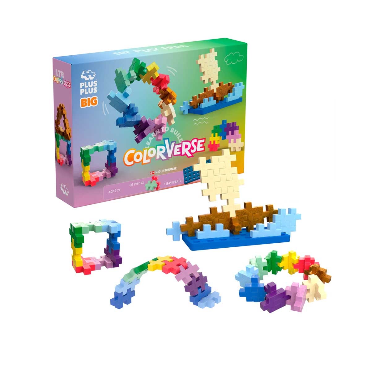 Plus-Plus BIG Lær å bygge, Colorverse