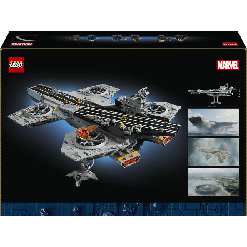 LEGO® ǀ Marvel S.H.I.E.L.D. helicarrier. Byggesett 76354