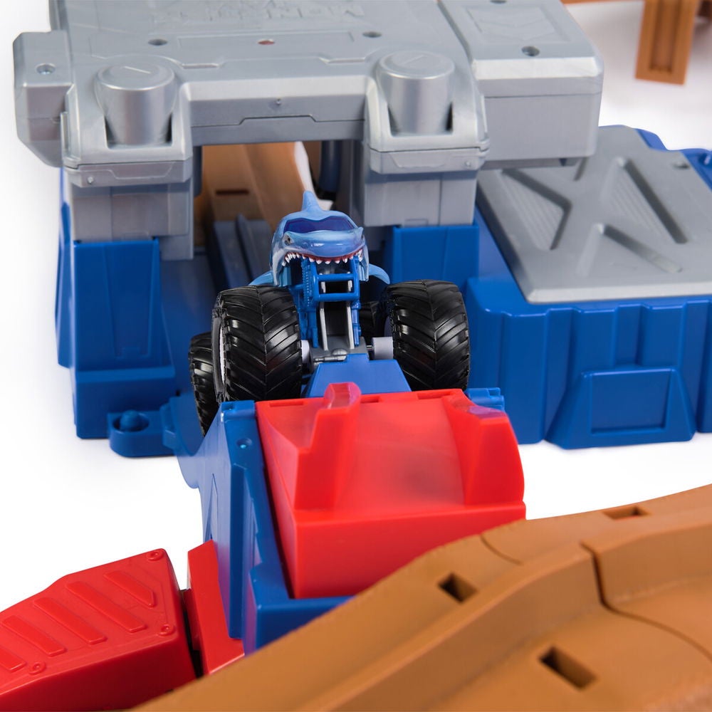 Monster Jam, 1:64 Super Charger Speedway Lekesett