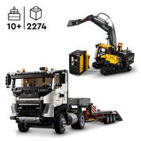 LEGO Technic 42175, Volvo FMX lastebil & EC230 elektrisk gravemaskin