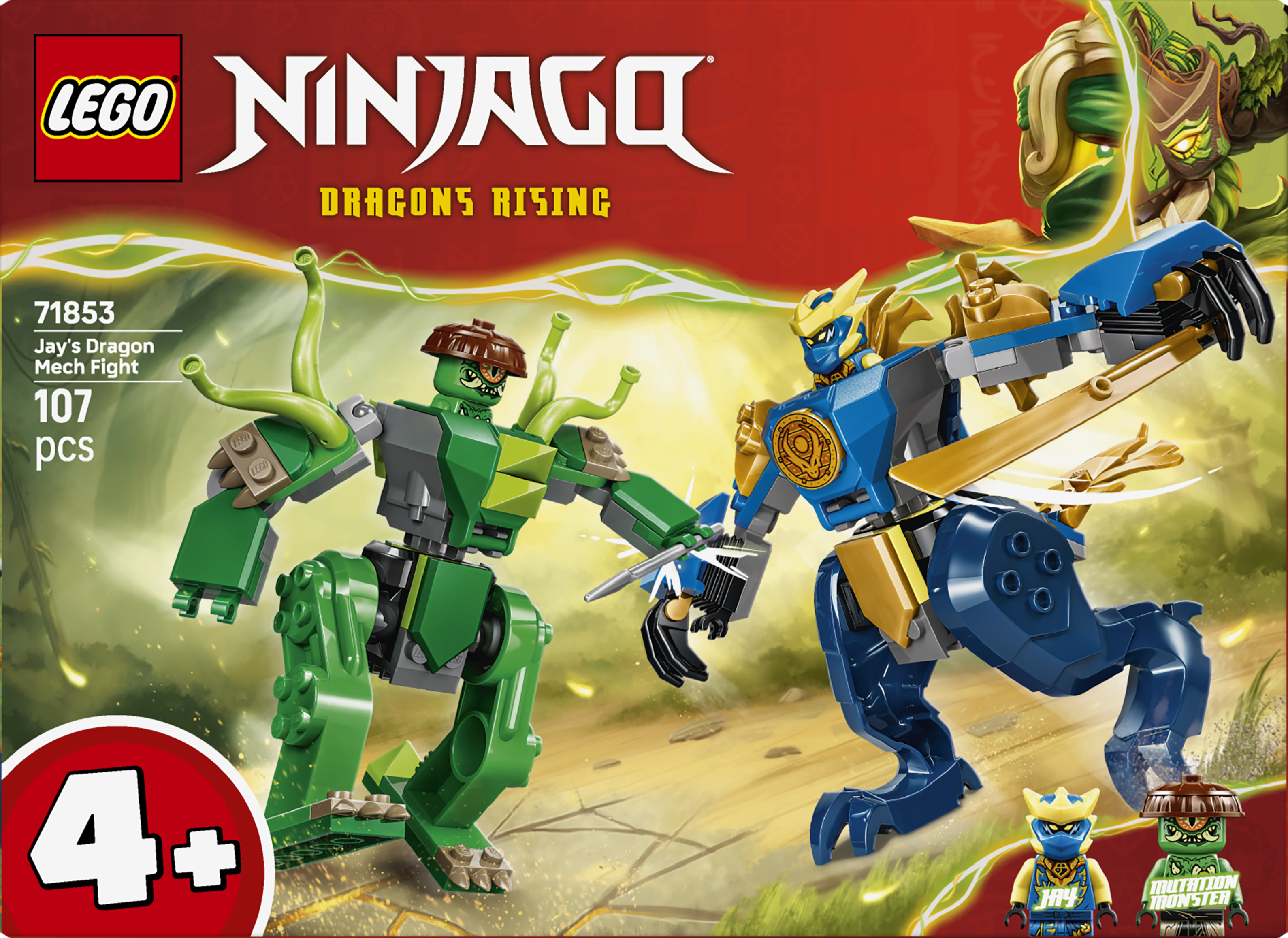 LEGO® NINJAGO® Jays dragerobotkamp, robotleke 71853