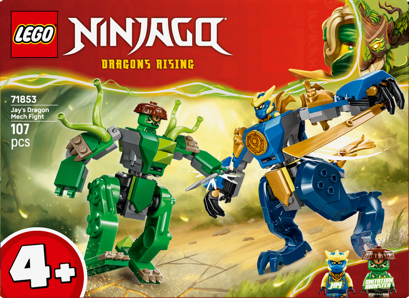 LEGO® NINJAGO® Jays dragerobotkamp, robotleke 71853