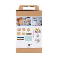 Diy Kit Stempeltrykk, Beige, Klar Rød, Mint, Mellom