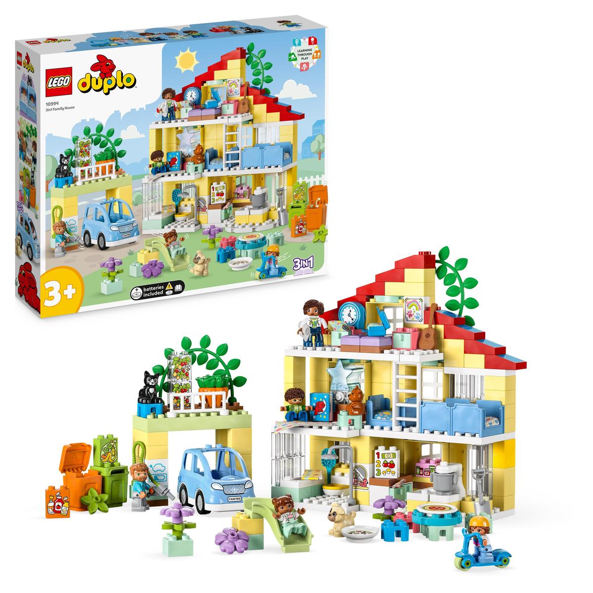LEGO DUPLO 10994, 3i1 Familiehus