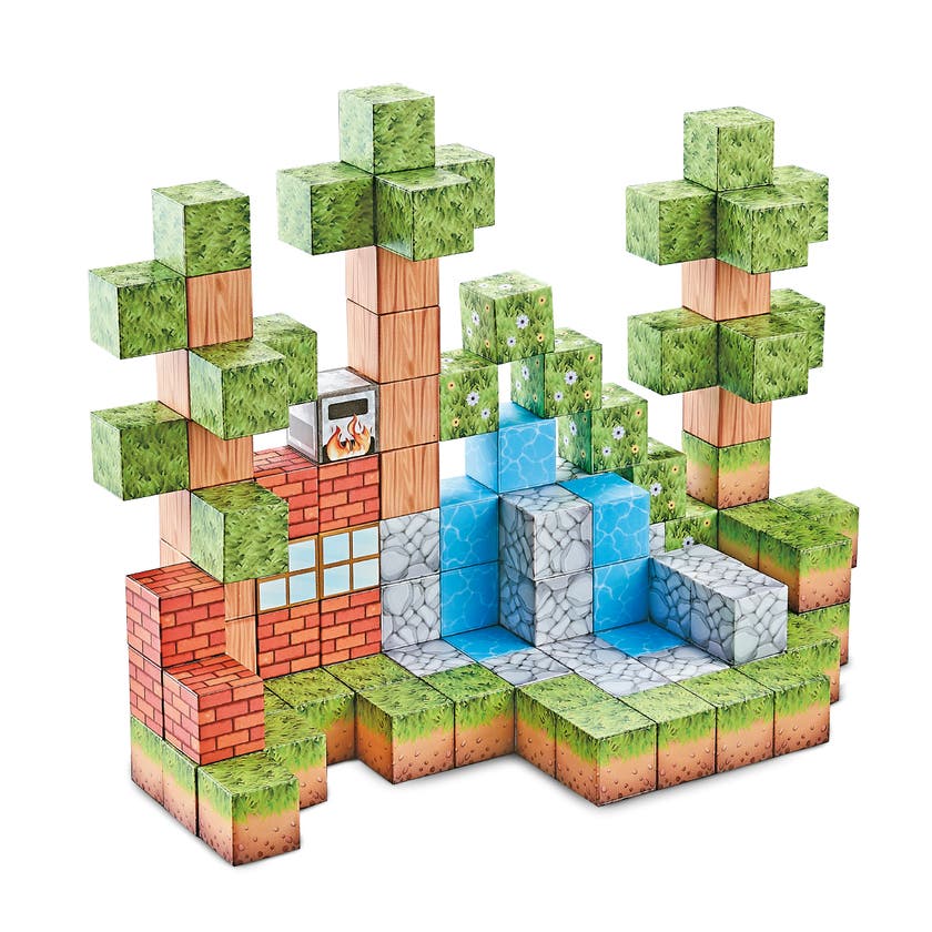 Mag&Play - Building cubes 2 cm 106 stk