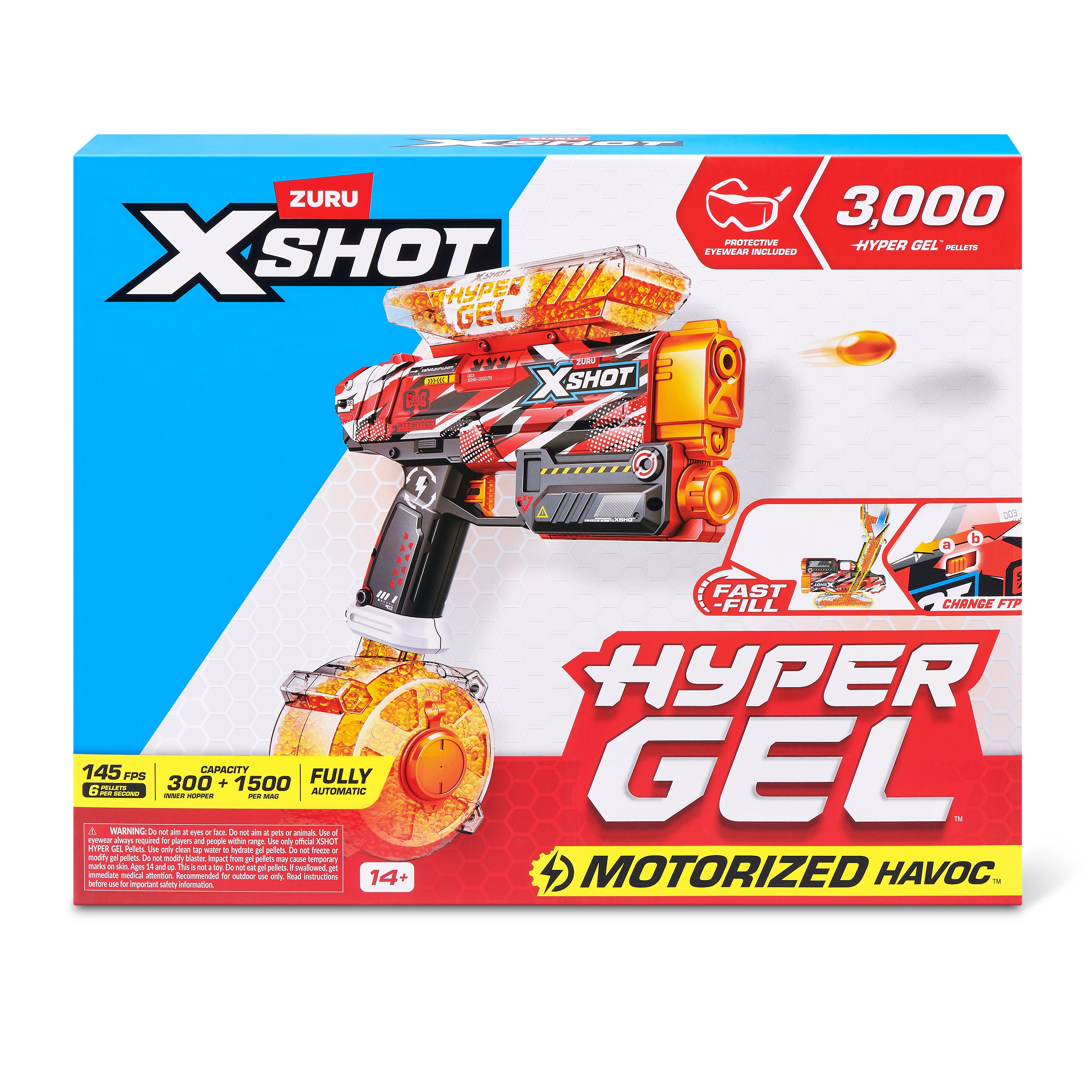 XSHOT Hyper Gel Havoc 