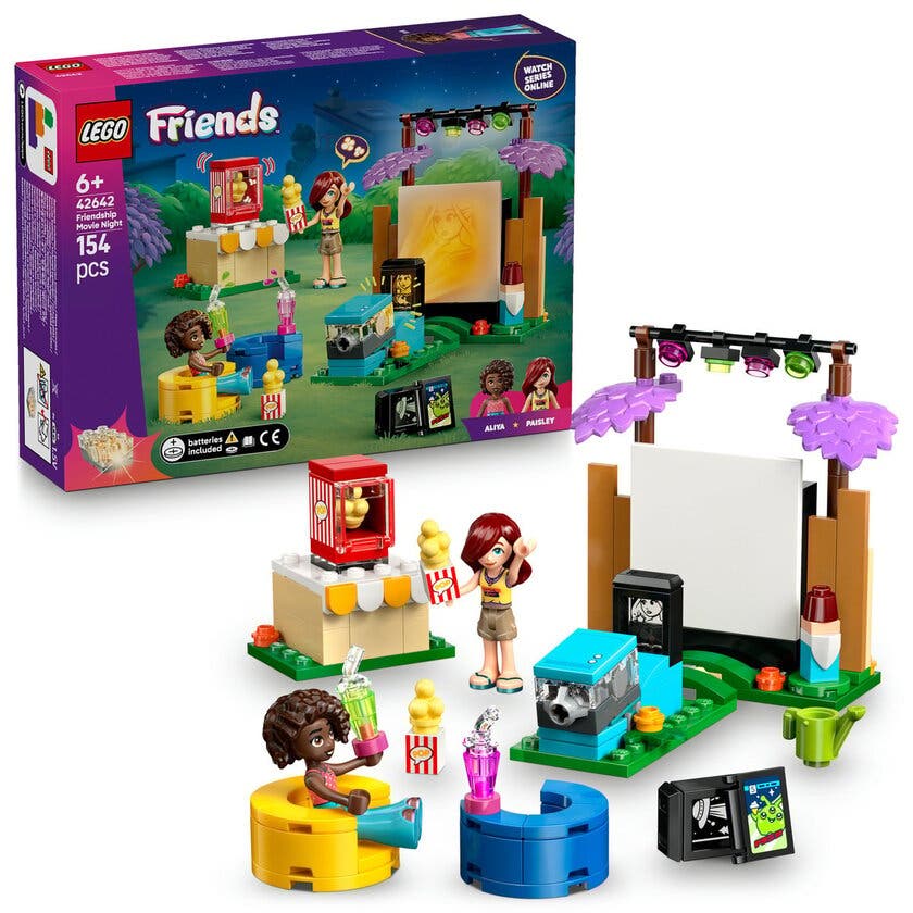 LEGO Friends 42642, Filmkveld med venner