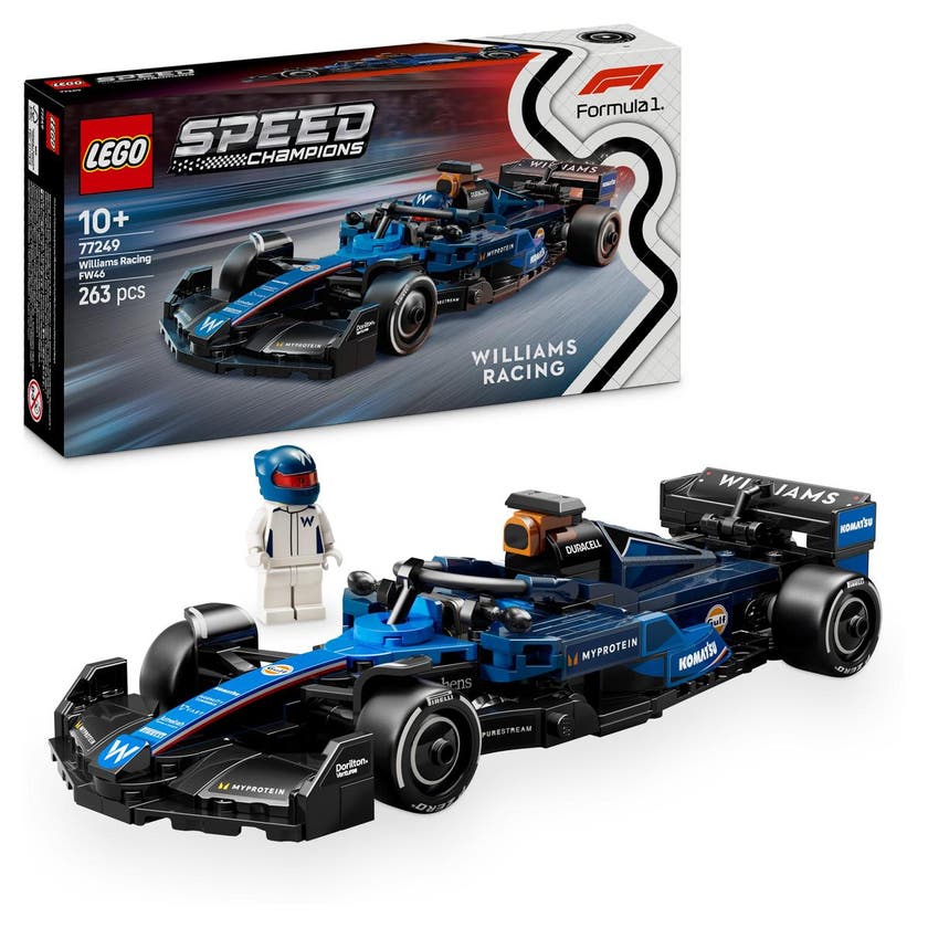 LEGO Speed Champions 77249, Williams Racing FW46 F1® Løpsbil