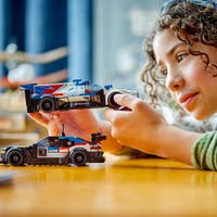 LEGO 76922, BMW M4 GT3 og BMW M Hybrid V8 racerbiler