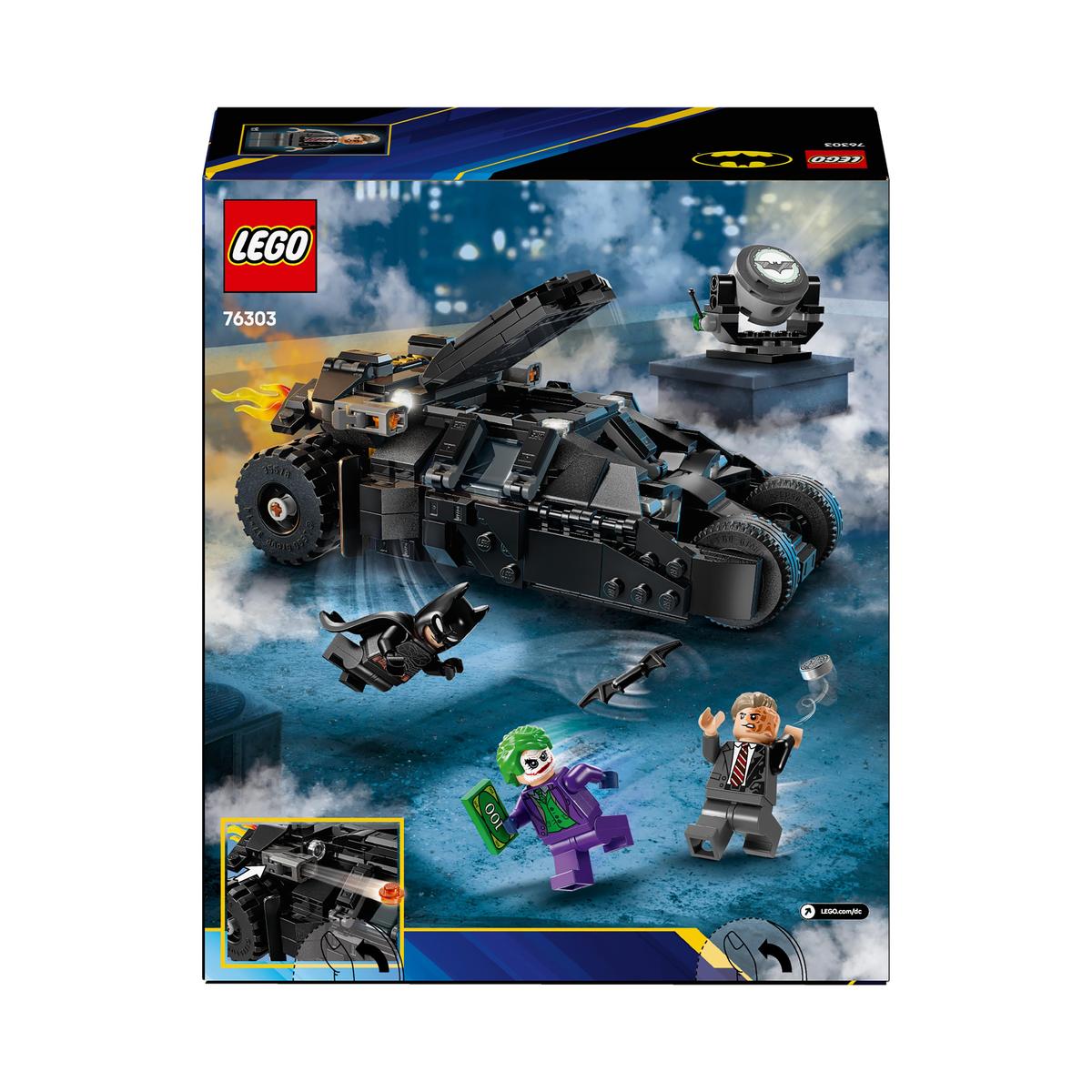 LEGO Super Heroes DC 76303, Batmans Tumbler mot Two-Face™ & Jokeren