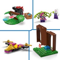 LEGO Spidey 11200, Spideys og Gobbys raptor-kamp ved trehytta