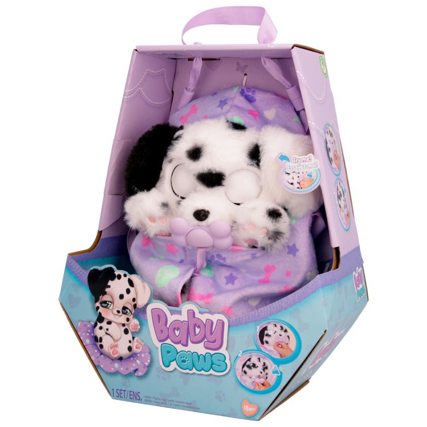 Baby Paws Spotty Dalmatian - Interaktiv kosedyr
