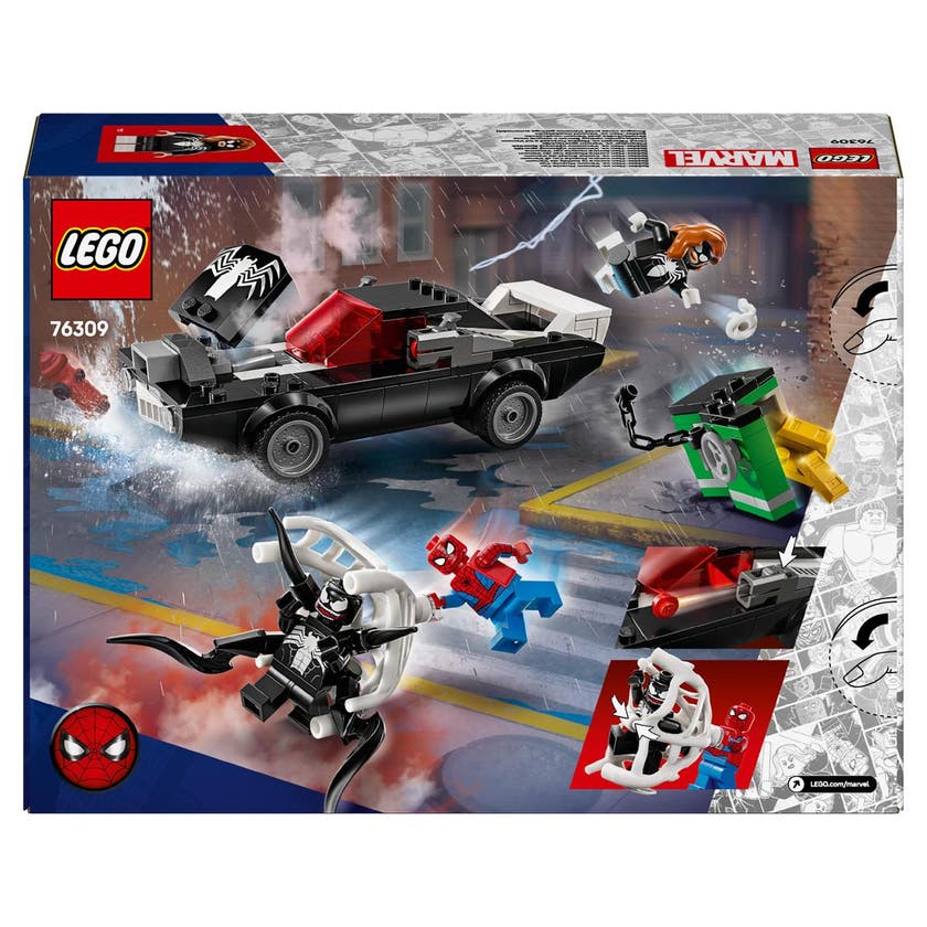 LEGO Super Heroes Marvel 76309, Spider-Man mot Venoms muskelbil