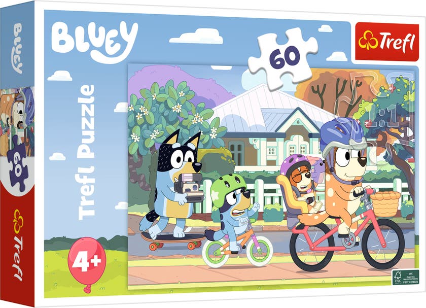 Trefl Bluey puslespill 60 biter