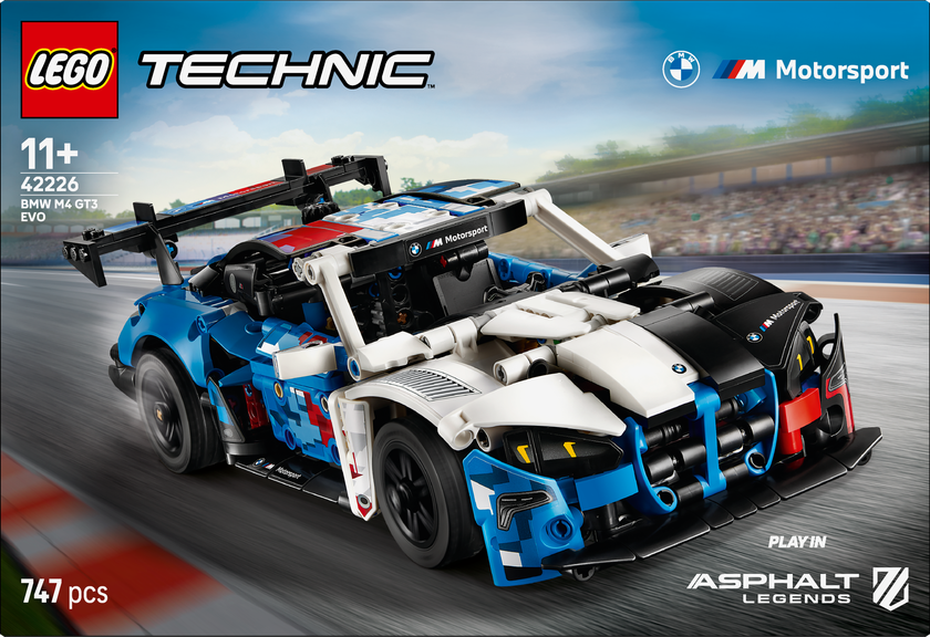 LEGO® Technic BMW M4 GT3 EVO-racerbil, modellsett 42226