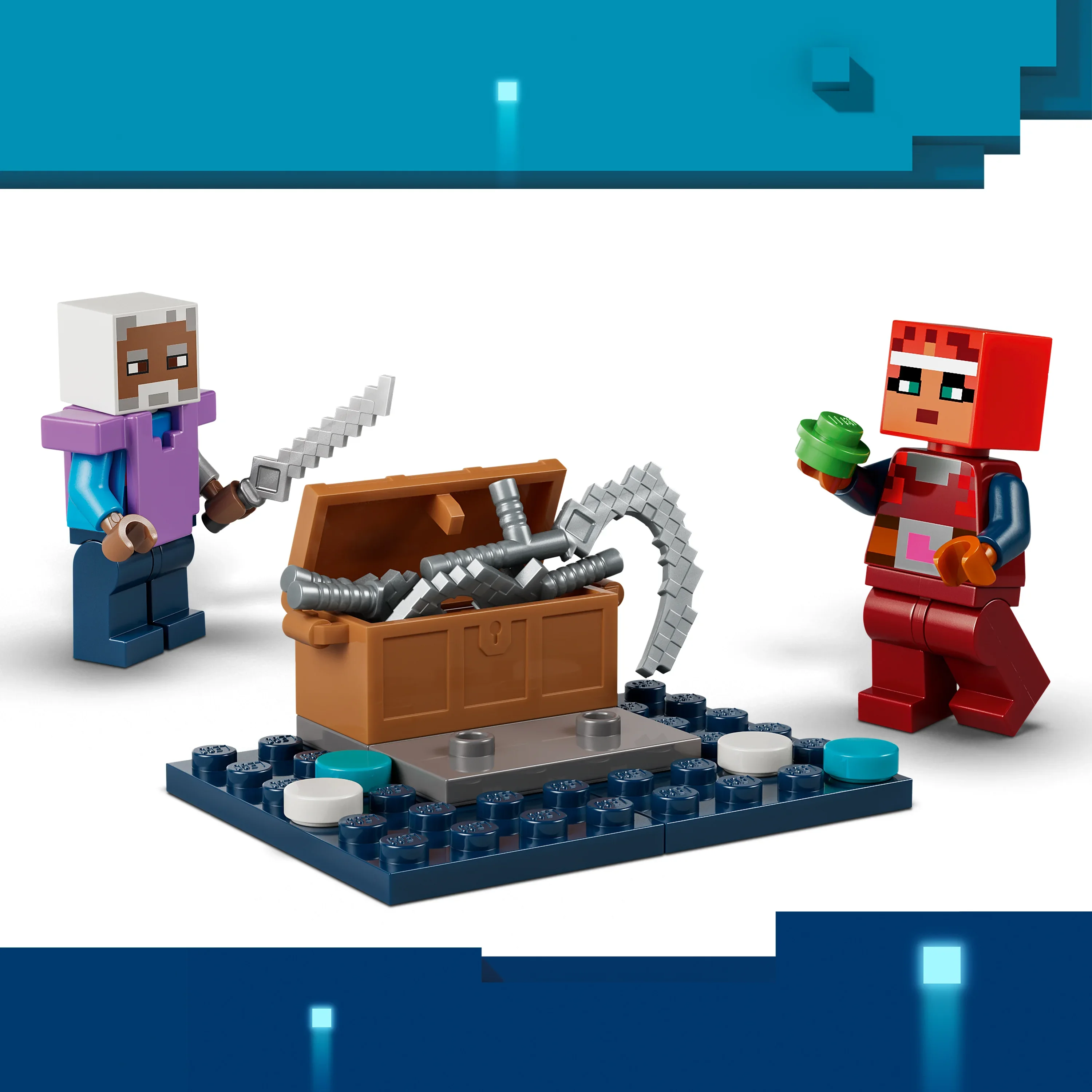 LEGO® Minecraft 21591, Kampen mot den forvrengte vokteren