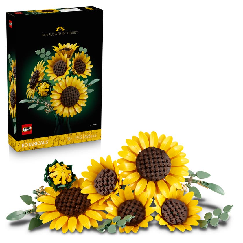LEGO Botanicals Solsikkebukett, blomsterdekorasjon 11502