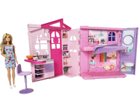 Barbie Weekendhus dukkehus med dukke