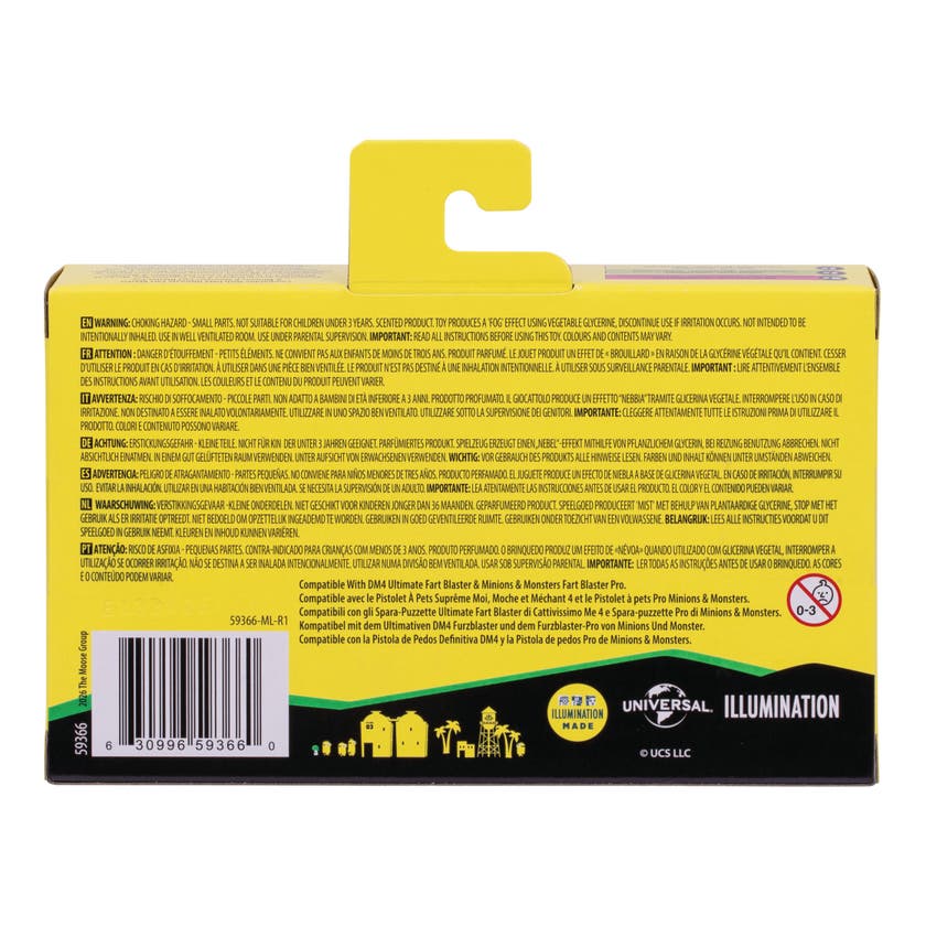 Minions & Monster - Supreme Fart Blaster Refill 4PK