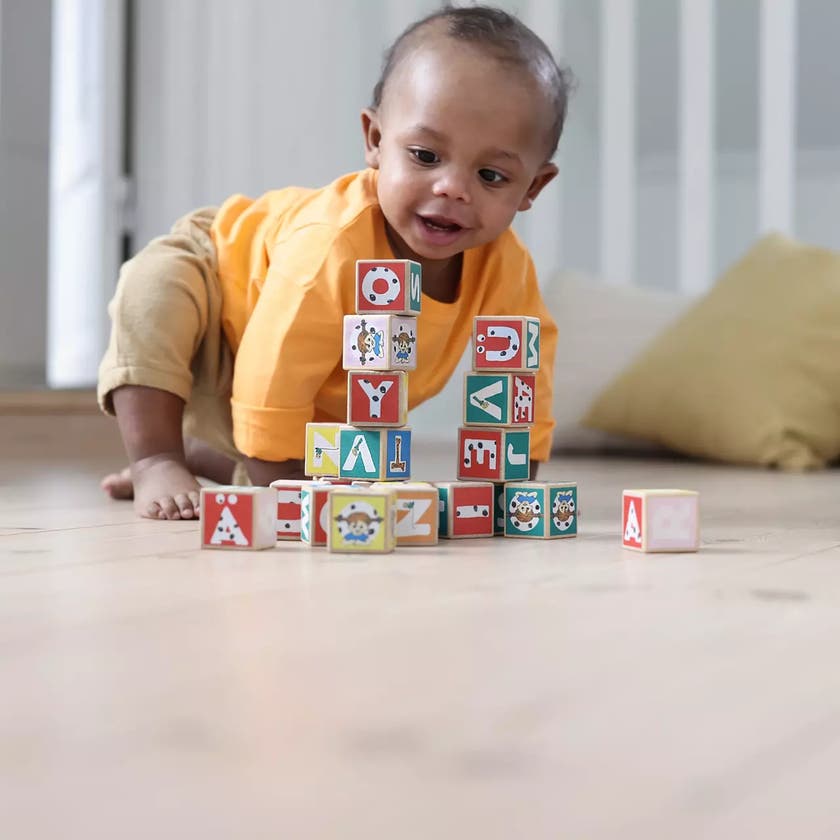 Pippi Bokstavblokker 36 stk