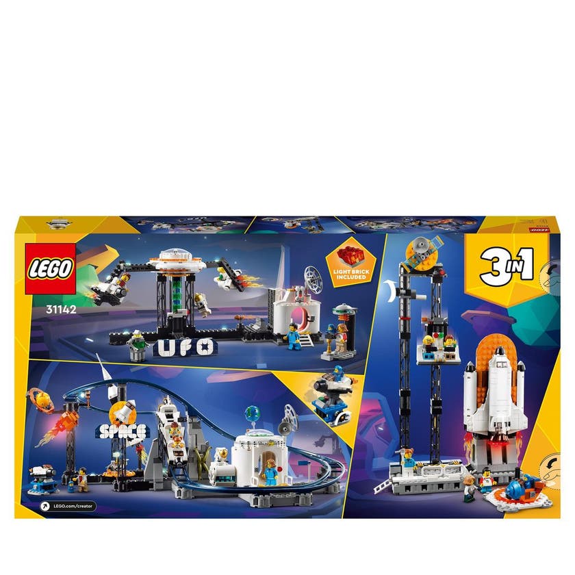 LEGO Creator 31142, Berg-og-dal-bane med romtema