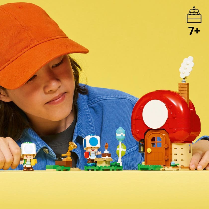 LEGO Super Mario 72041, Fest i Toads hus