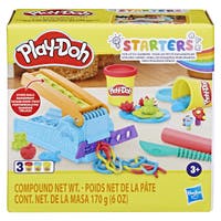 Play-Doh Fun Factory Starter Set med verktøy og 3 bokser leire