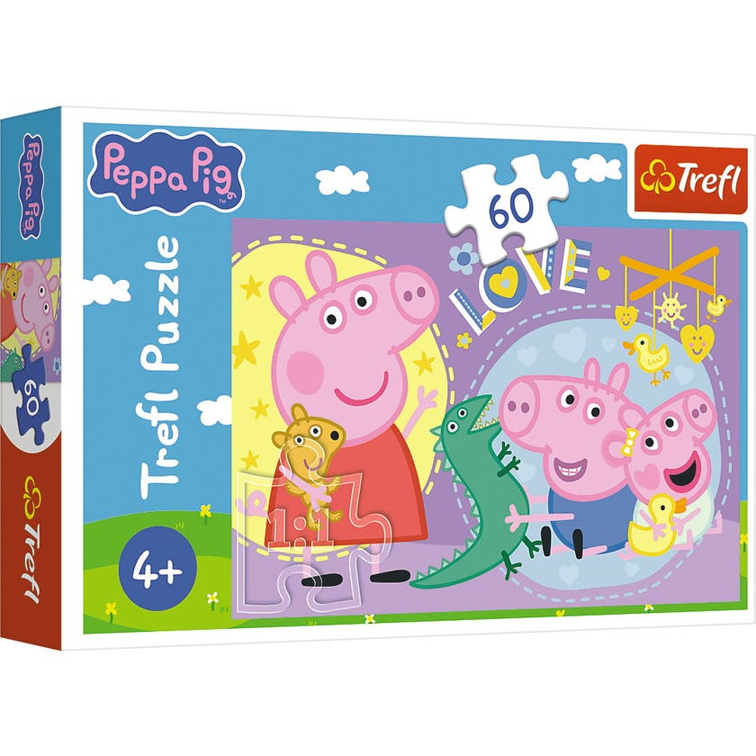 Trefl 60-bits puslespill Greta Gris