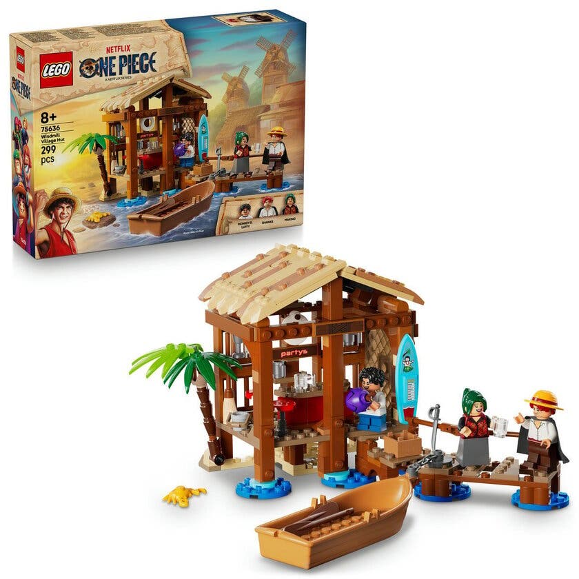 LEGO ONE PIECE 75636, Hytte i Vindmøllebyen
