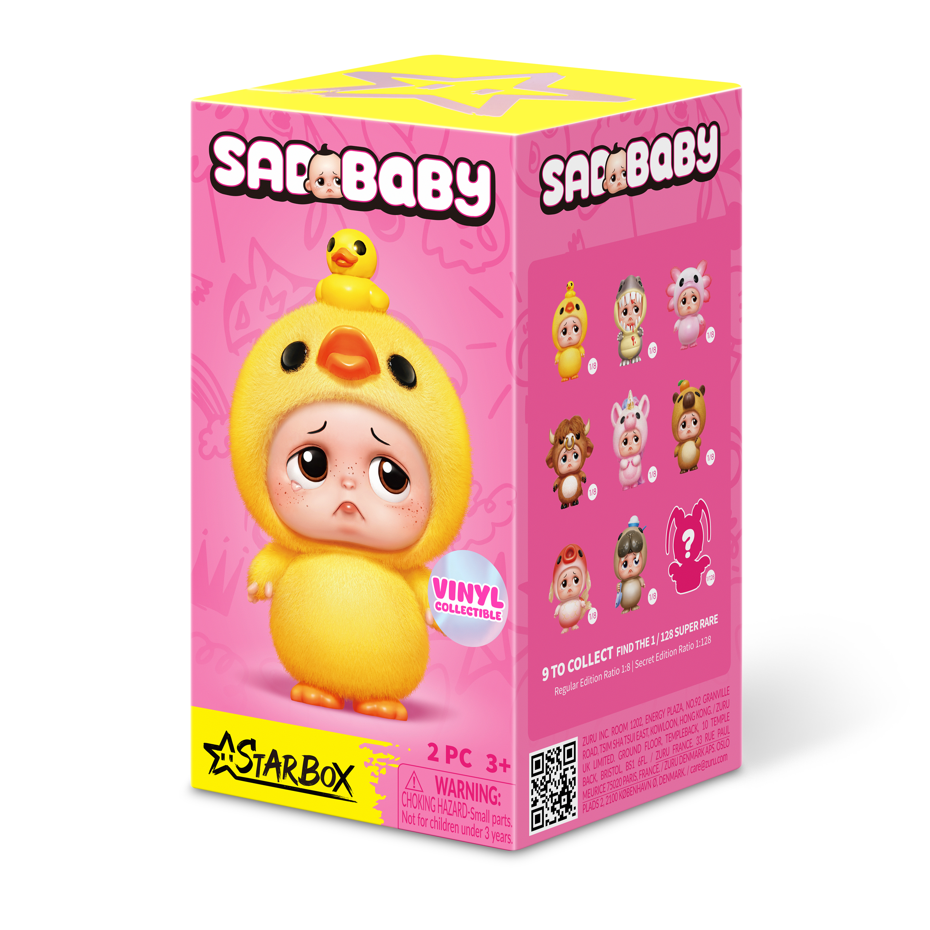 ZURU Sad Baby Animals Blind Box Samlerminifigur