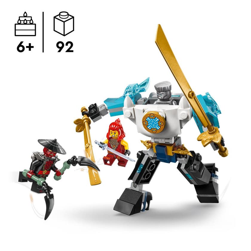 LEGO Ninjago 71827, Zanes kampandaktdrakt