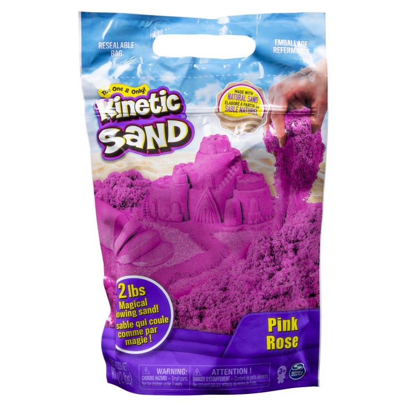 Kinetic Sand Fargepose Rosa