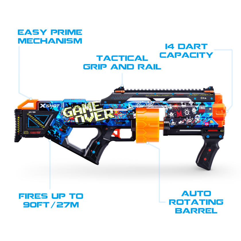 XSHOT Skins Mix Combo Last Stand, Griefer, Flux og Menace