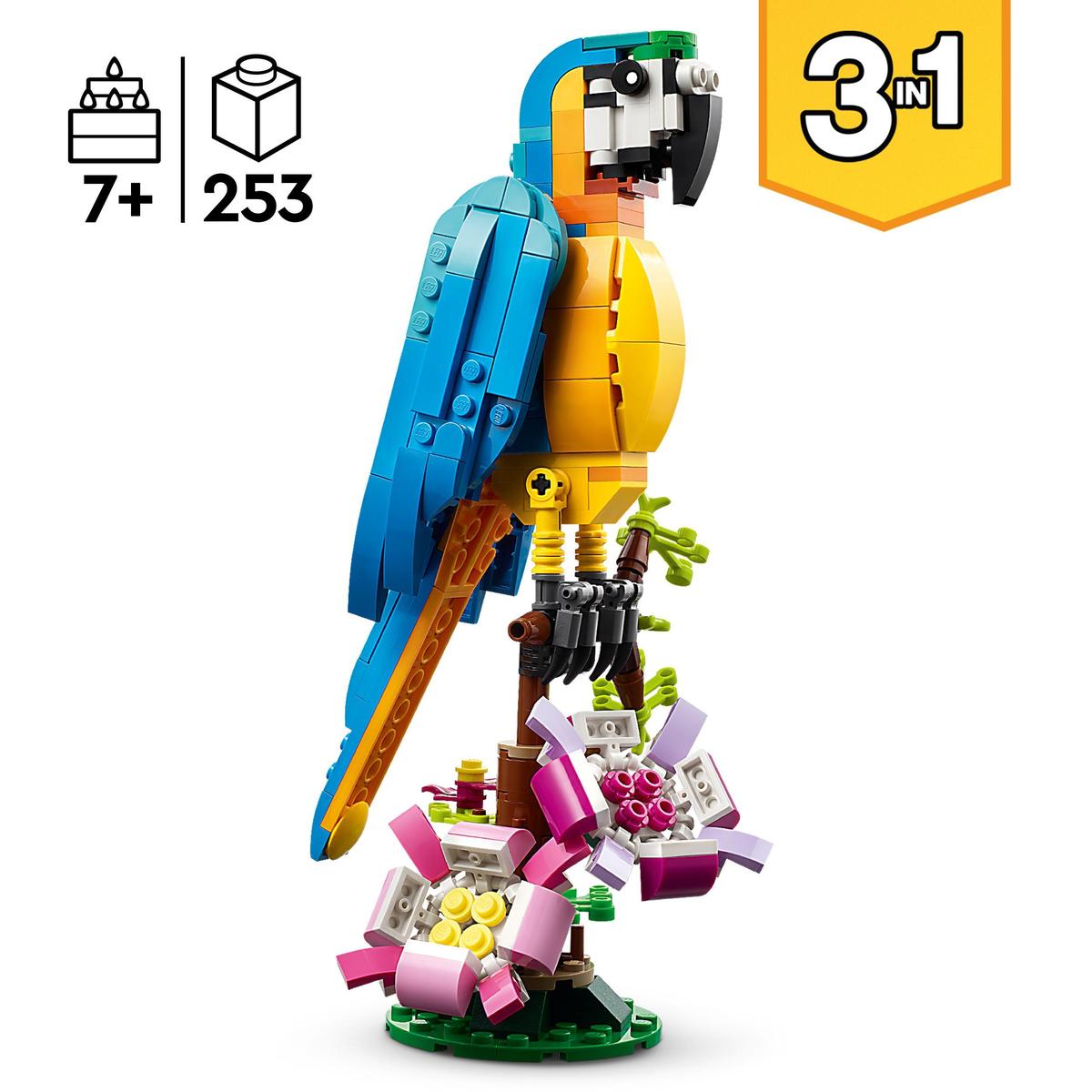 LEGO Creator 31136, Eksotisk papegøye