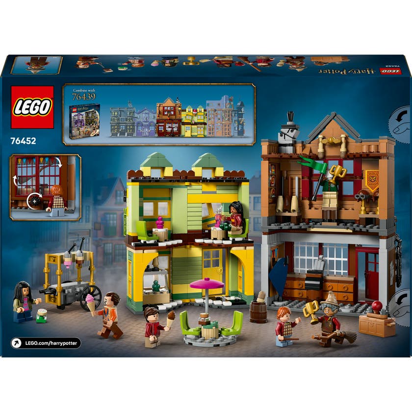 LEGO Harry Potter 76452, Førsteklasses quidditch-tilbehør og iskrembar