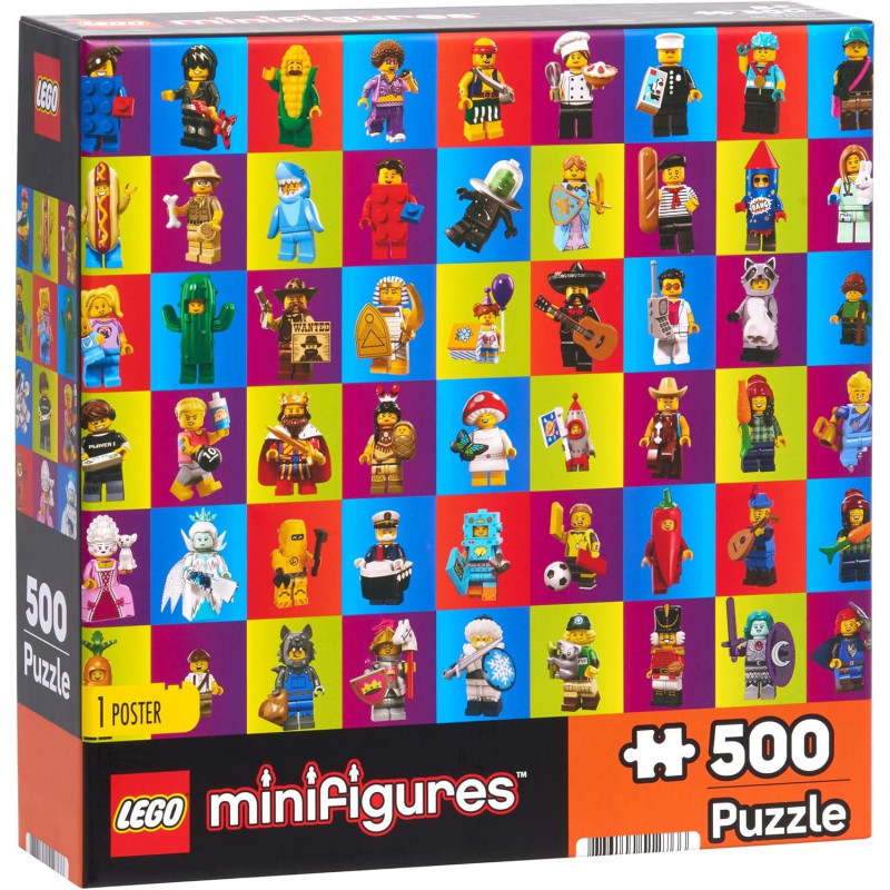 LEGO® Minifigures Collage 1 Puslespill 118-390-51316