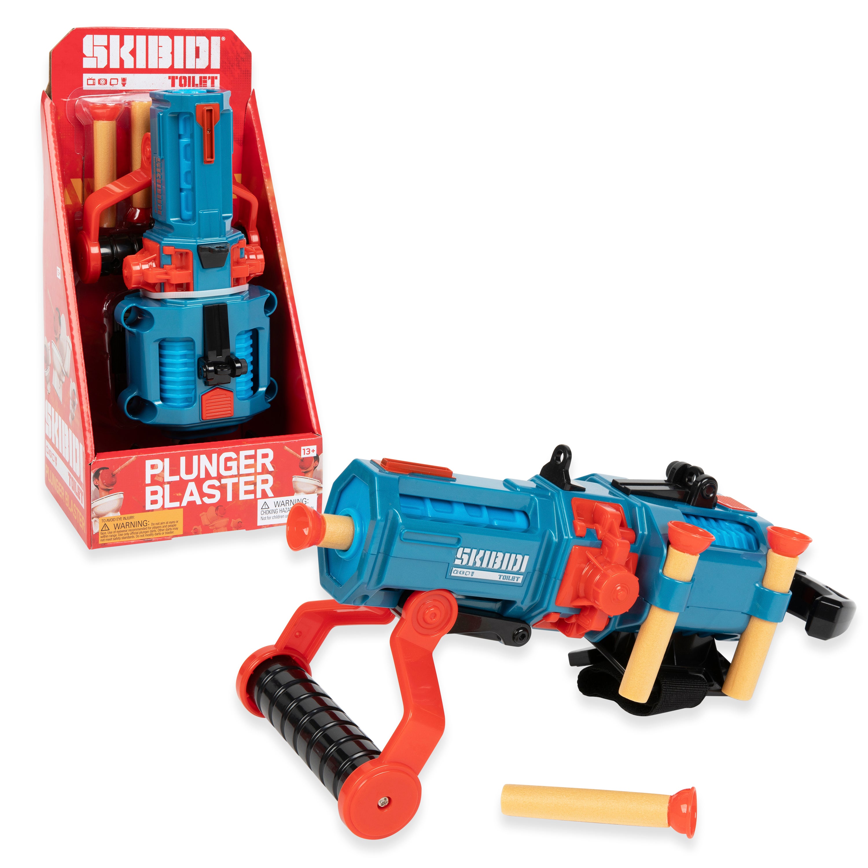 Skibidi Toilet Plunger Blaster 