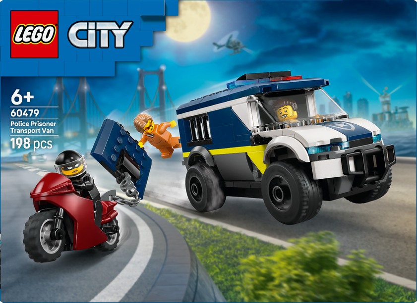 LEGO® City Politibil med fangecelle 60479